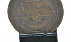 Medal pamiątkowy otwarcia linii kolei Warszawsko-Bydgoskiej